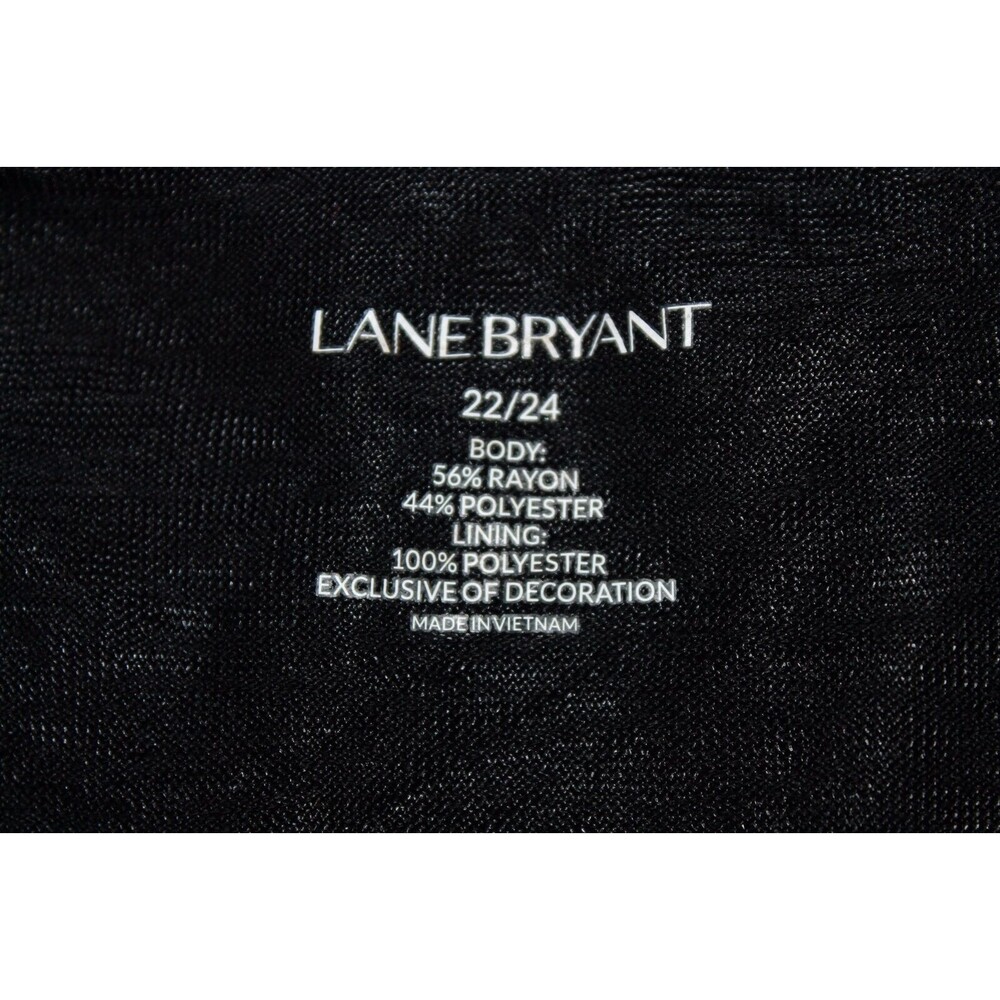 ✨2/$20 NWT Lane Bryant Sleeveless Embellished Rhinestone Top Size 22/24 HW452 - Picture 11 of 16